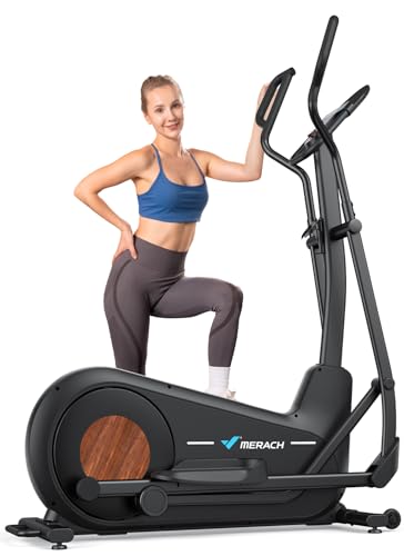 Elliptical Machine, 16.5/19 in Stride, Hyper-Quiet Magnetic Drive