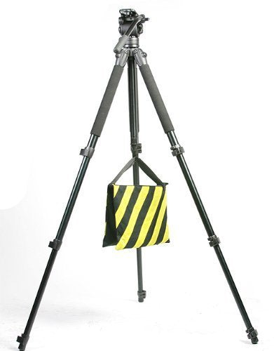 SANDBAG Sand Bag SADDLEBAG Design Weight Bags for Photo Video Studio Stand by Kaezi Photography (Yellow - 4 Pack) - view 4