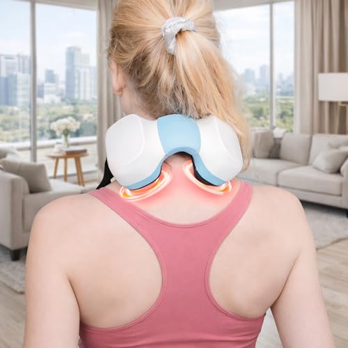 Portable Neck & Shoulder Kneading Massager with Heat Control - view 5