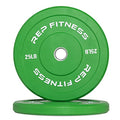 Color Bumper Plates LB Olympic Barbell Weights – Rubber Training Discs for Home Gym Strength Lifting, Low Bounce Durable, Weight Pairs & Sets 10 15 25 35 45 Pound Options