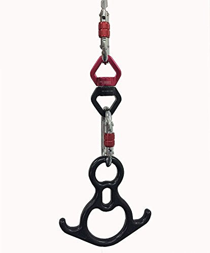 Durable Aerial Silks Starter Kit with 11-Yard Yoga Hammock & Hardware - view 5