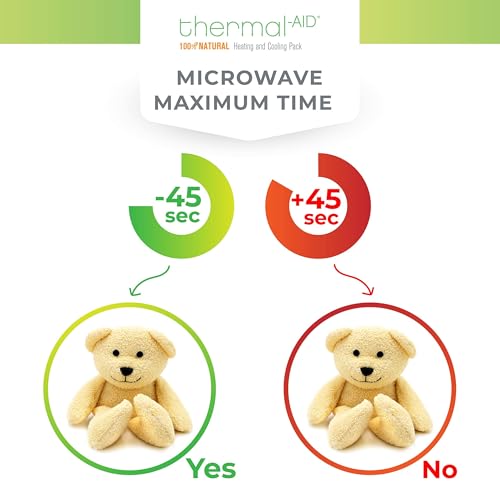 (Honey The Yellow Bear) – Washable Heating Pad & Ice Pack – Plush Hot/Cold Pack with Natural Corn Filling – Reusable Comfort - view 3