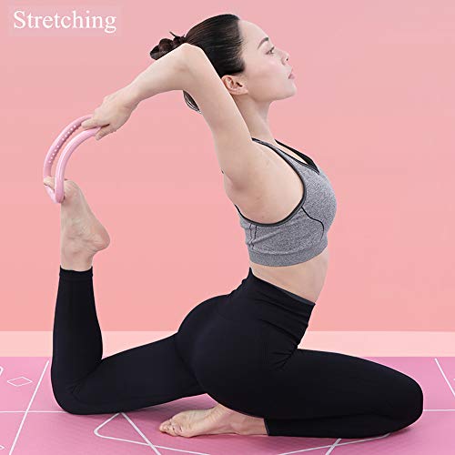 Figure 8 Resistance Band, Arm Back Shoulder Exercise Elastic Rope Stretch Fitness Band, Foot, Leg, Hand Stretcher, Arm Exerciser for Yoga Pilates Stretching Physical Therapy, Home Gym Workout - view 5