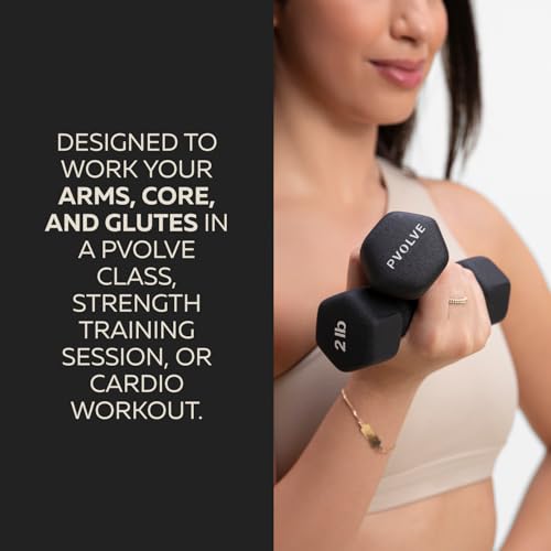 2lb Lightweight Neoprene Coated Dumbbell Set - Home Gym Fitness Equipment Designed For Comfart And To Fit Perfectly in the Palm of Your Hand - view 2