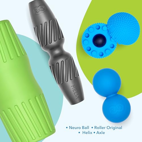 Back Relief Massage Set – Myofascial Release Bundle for Back Pain, Muscle Recovery, and Mobility - Includes Exercise Foam Rollers, XL Peanut Massage Ball, and Neuro Ball Foot Roller - view 2