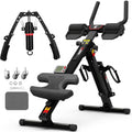 3 in 1 Ab Machine, Foldable Rowing Machine & Cable System