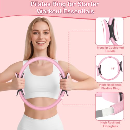 Pilates Kit for Women, Pilates Equipment Ring and Ball Set - view 3