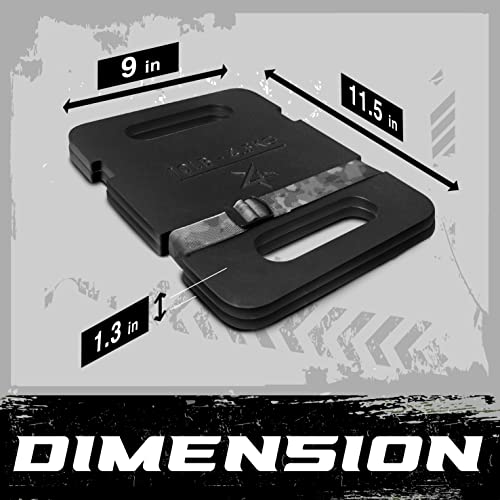 Rucking Weight Plate, Cast Iron Backpack Training Weight - view 2