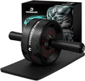 Ab Roller Wheel for Home Gym, Abs & Core Strength Workout with Knee Pad Set
