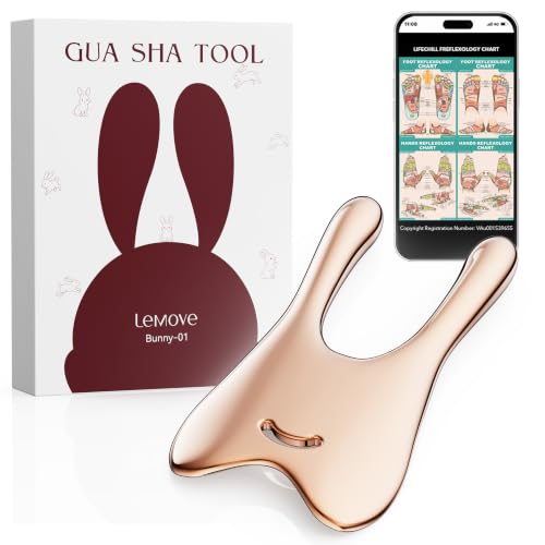 Stainless Steel Gua Sha, Facial & Body Lymphatic Drainage Massager