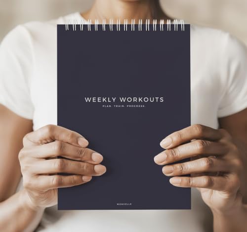 Weekly Fitness Planner Notepad, Workout Schedule & Training Notes - view 2