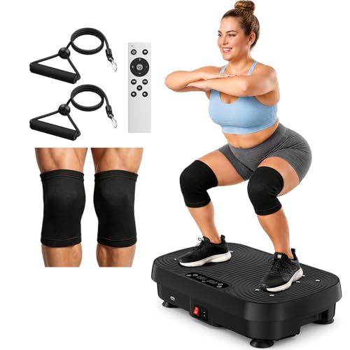 Vibration Plate Exercise Machine for Full Body Lymphatic Drainage