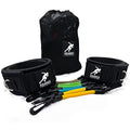 Kbands | Speed and Strength Leg Resistance Bands | Includes Speed 101 and Agility FX Digital Training Programs - Sizes for Youth, Intermediate, and Advanced Athletes