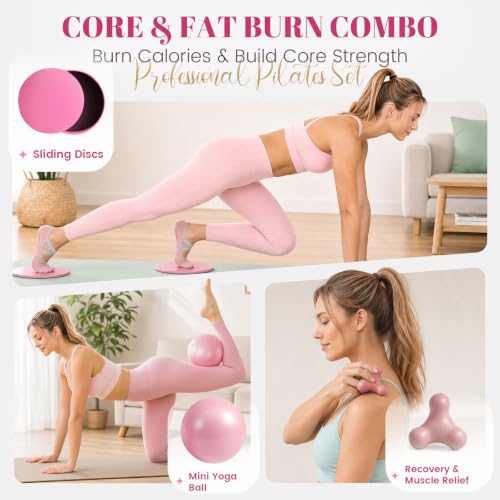 Pilates Kit for Women, At Home Equipment Set for Full Body Workout - view 6
