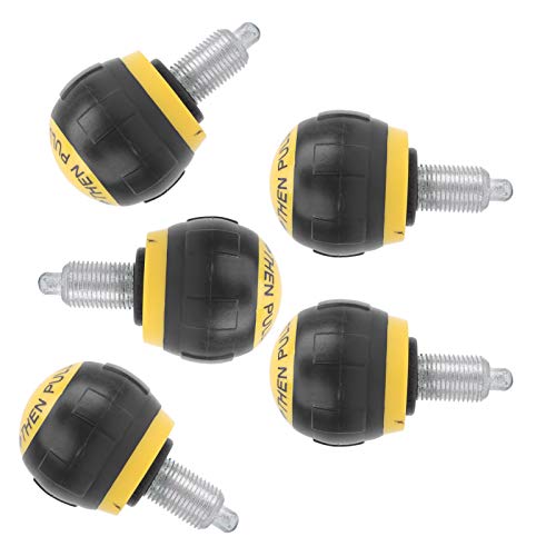 Pull Pin Spring Knob, EcoFriendly Handle (Black Yellow) - view 3
