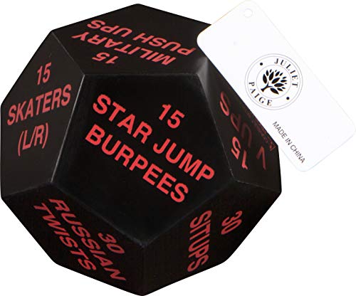 Exercise Dice for Home Fitness, Workouts, WOD, Cardio, HIIT, and Sports - view 7