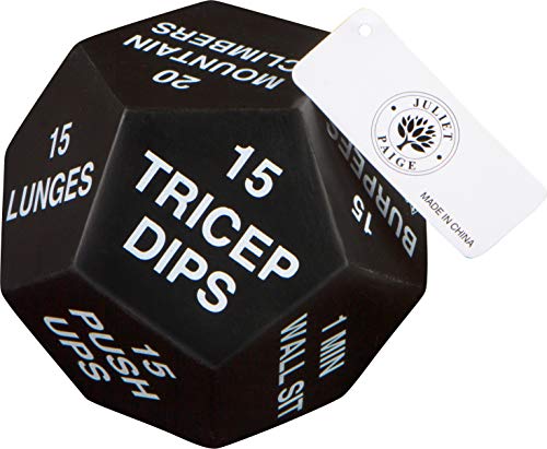 Exercise Dice for Home Fitness, Workouts, WOD, Cardio, HIIT, and Sports - view 5