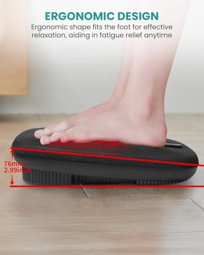 Shiatsu Foot Massager with Heat, Electric Kneading Feet Massage Machine for Circulation and Neuropathy Plantar Fasciitis Pain Relief, Home Office Use, Gifts for Women Men Mom Dad Birthday Gift - view 6