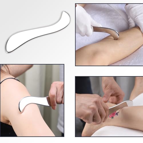 Muscle Scraper Tool, IASTM Tool, Stainless Steel Gua Sha for Body - view 5