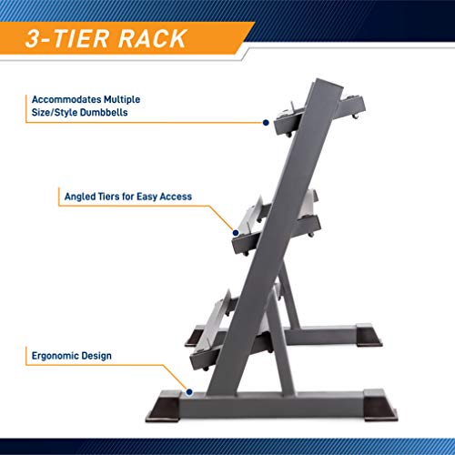 Weight Storage Organizer Racks for Dumbbells, Kettlebells, Weight Plates - view 3