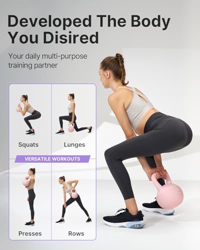 Soft Kettlebell,Kettlebell Anti-Slip Grip Weight for Home Workouts, Kettlebells Set Strength and Safety Guaranteed - view 5