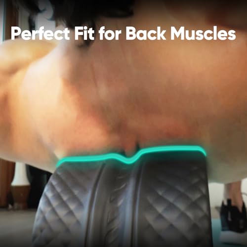 Back Roller - Deep Tissue Massage, Yoga Wheel Foam Roller, Back Wheel for Back Pain Relief & Stretching - view 2