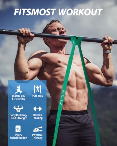 Resistance Bands for Working Out: 5-Level Anti-Snap Silicone Bands - view 4