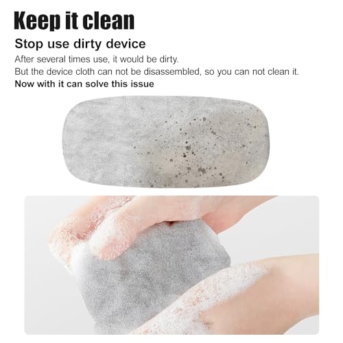 Portable Heating Pad Protector Cover, 5 PCS Accessories for Electric Heating Pad (Grey-5PCS) - view 3
