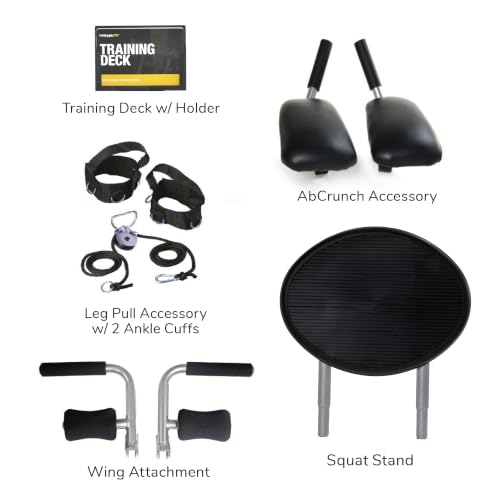 Full Body Workout Machine, FIT Home Exercise Equipment with 12 Resistance Levels - Adjustable and Portable Fitness System for Weight and Muscle Training - view 4
