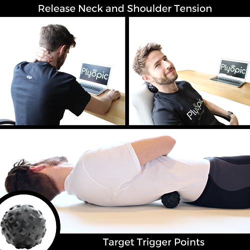 . Massage Ball Set – for Deep Tissue Muscle Massage, Myofascial Release, Trigger Points, Mobility, Plantar Fasciitis - Eliminate Muscle Tension & Tightness in Your Back Neck Foot - view 6