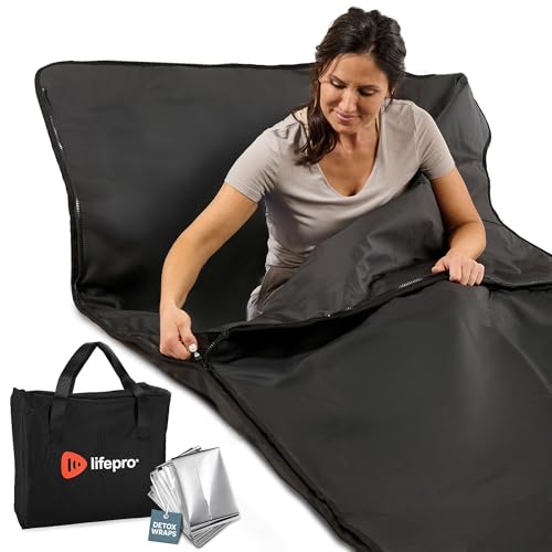 RejuvaWrap Infrared Sauna Blanket with Low EMF and 9 Temp Levels