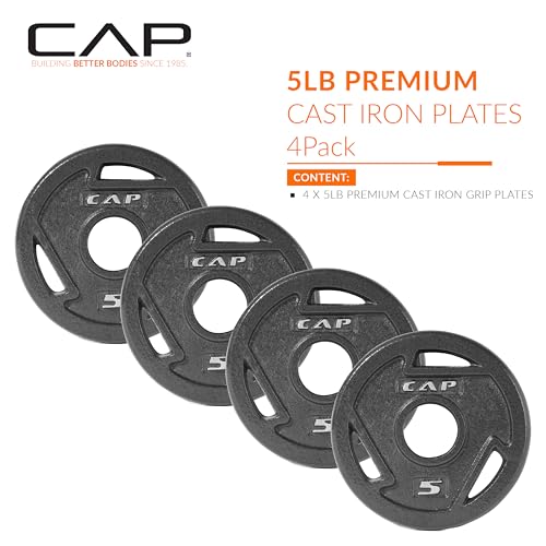 Olympic 2-Inch Weight Plates, Cast Iron & Rubber Coated - view 2