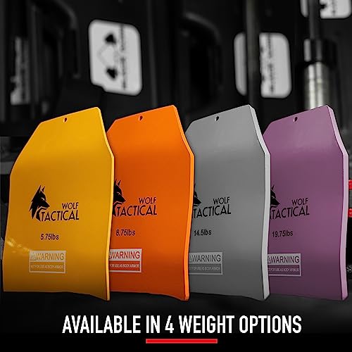 Curved Weight Vest Plates – 5.75/8.75/14.5LB Pairs – Contoured Ergonomic Fit – WODs, Strength Training, Running, Heavy Workouts - view 7