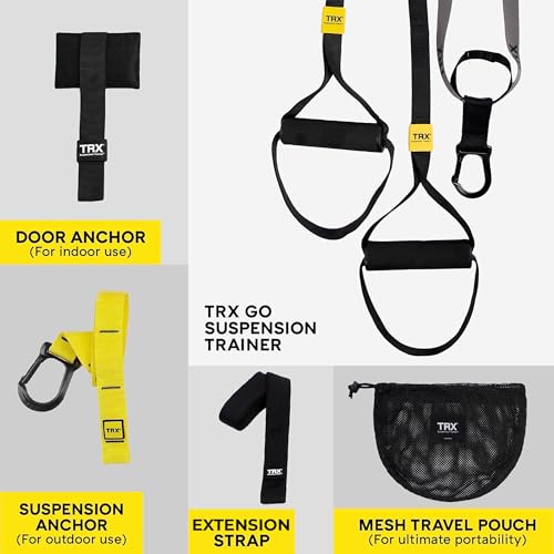GO Suspension Trainer, At Home, Portable Gym Workout, For Strength Training, Full Body Exercise Equipment - view 6