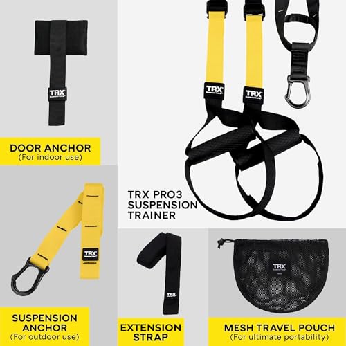 Pro3 Home Gym System – Professional-Grade Suspension Trainer for Strength Training, HIIT, Cardio & Full-Body Workouts, Durable Design with Indoor & Outdoor Anchors - view 5