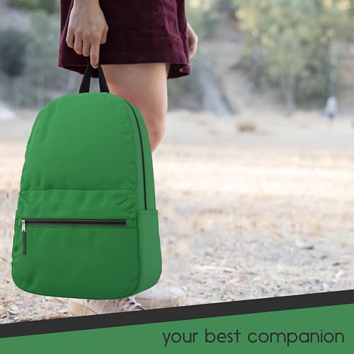 10 Pack Bulk Backpacks, Wholesale 17-Inch Lightweight Bookbags for Kids, Adults, School, Classroom, Travel, Gym Supplies with 1 Large, 1 Small Pocket, Perfect for Events, Corporate Bundles, Mix - view 6