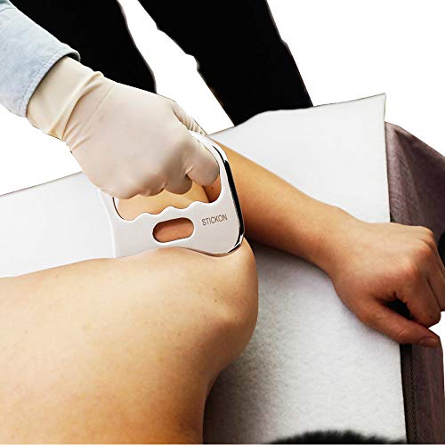 Stainless Steel Gua Sha Scraping Massage Tool IASTM Tools Great Soft Tissue Mobilization Tool (K Shape) - view 4