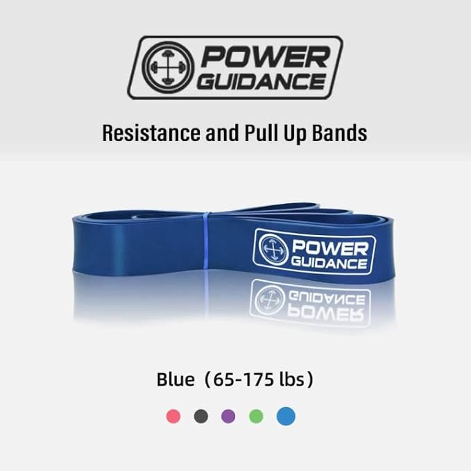 Pull Up Assist Bands - Stretch Resistance Band - Mobility Band - Powerlifting Bands - by Perfect for Body Stretching, Powerlifting, Resistance Training - view 2