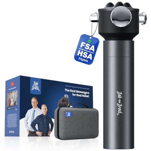 VibeFlow Vibration Massager (Not Percussion), FSA-HSA Eligible Deep Tissue Handheld Therapy Massager Gun for Sensitive Joints, Fascia Release, Trigger Point, Full Body Relief & Recovery