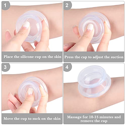16 Pcs 4 Sizes Silicone Cupping Therapy Set, Cup Kit for Massage - view 3