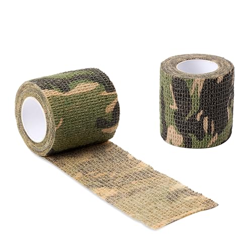 Sensi Wrap Grip Cover Sports Self Bandage Rolls 2-inch x 5-Yards 24pcs (Jungle Camo) - view 2