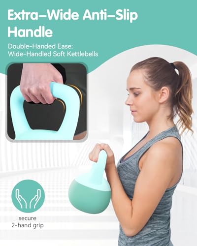 Soft Kettlebell - Cushioned Impact-Resistant Base and Anti-Slip - view 4