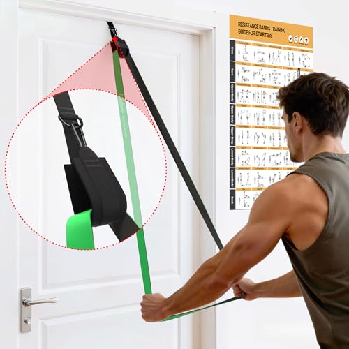 Pull Up Assistance Bands 5 Resistance Bands for Full-BodyTraining(5-125LBS) - view 4