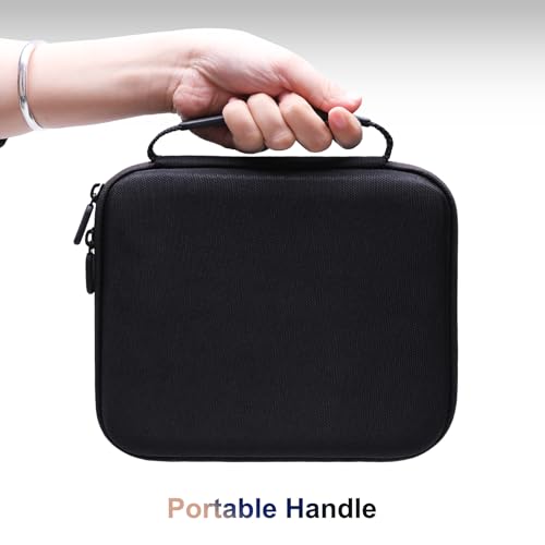 LTGEM Massage Case Compatible with TheraGun Relief Handheld Percussion Massage Gun/Neck/Back/Leg/Shoulder Massage Gun - Travel Protective Carrying Storage Bag, Black (Case Only) - view 2