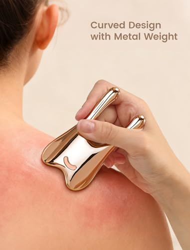 Stainless Steel Gua Sha, Facial & Body Lymphatic Drainage Massager - view 4