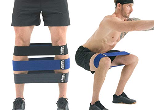 Fabric Booty Bands - Fabric Exercise Bands for Legs and Butt | Fabric Resistance Bands | Hip Resistance Bands with Workout Guide and Carry Case - view 5