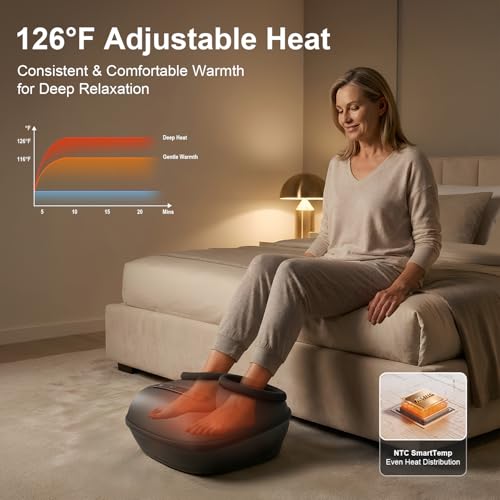Foot Massager with Heat [2026 Upgraded] for Circulation Neuropathy - view 5