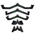 Home Gym Fitness Rowing T-bar V-bar Pulley Cable Machine Attachment, Bicep Curl Tricep LAT pulldown Bar Back Strength Training Handle Grips LAT Pull Down Bar for Seat Row Workout
