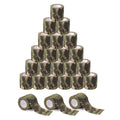 Sensi Wrap Grip Cover Sports Self Bandage Rolls 2-inch x 5-Yards 24pcs (Jungle Camo)