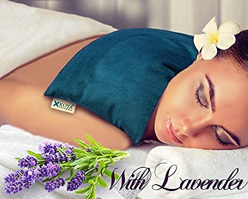 Soft Velvet Flax Seed Lavender Pillow Microwave Heating Pad - view 2